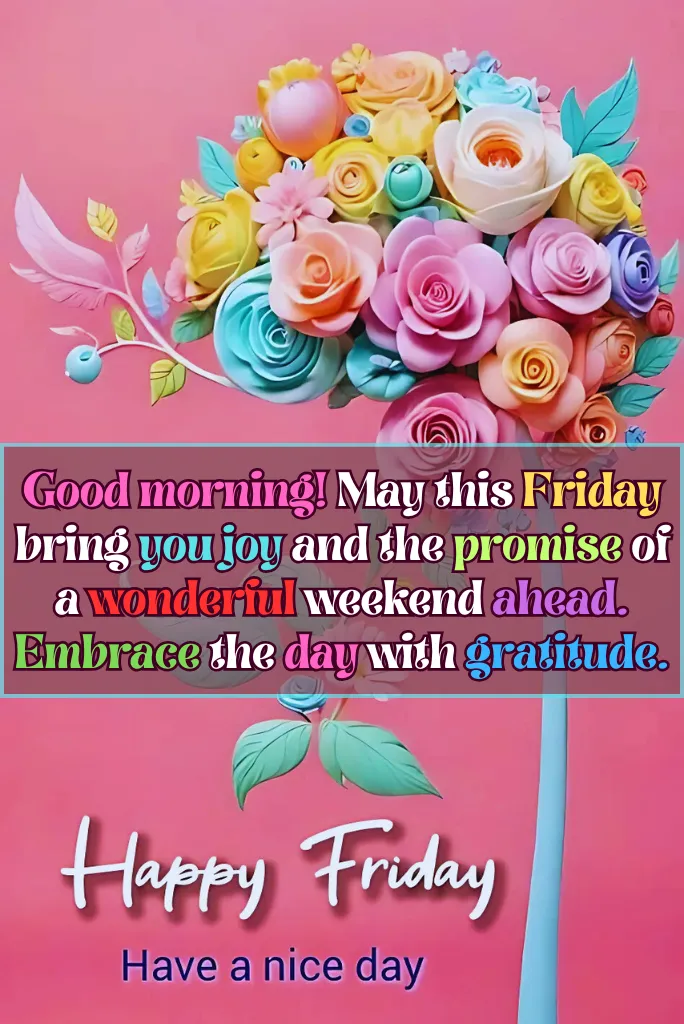 Good Morning Friday Blessings Images and Quotes