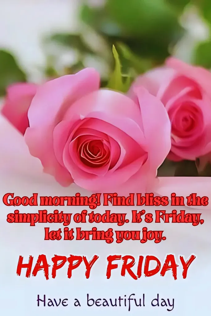 Good Morning Friday Blessings Images