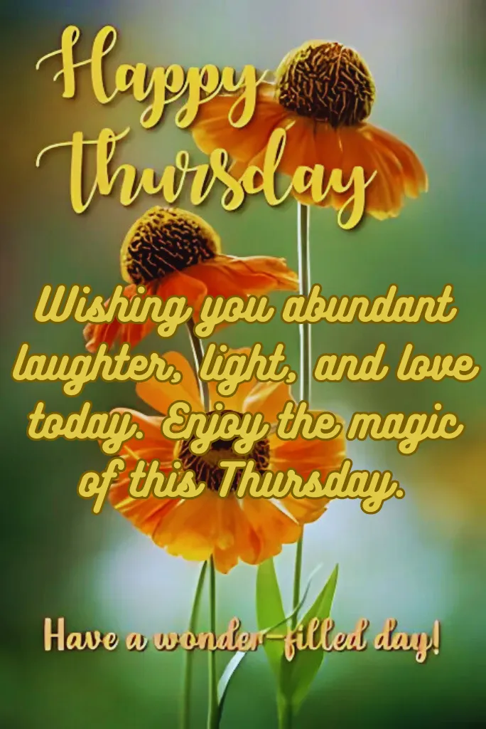 Good Morning Happy Thursday Blessings