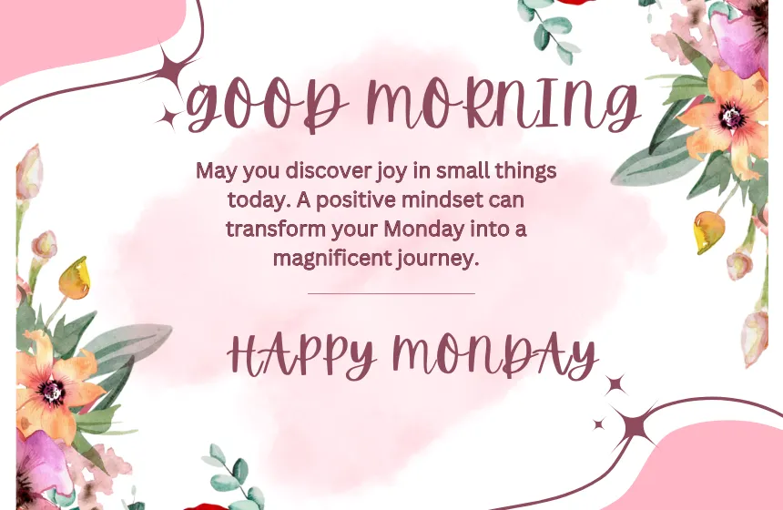 Good Morning Monday Blessings