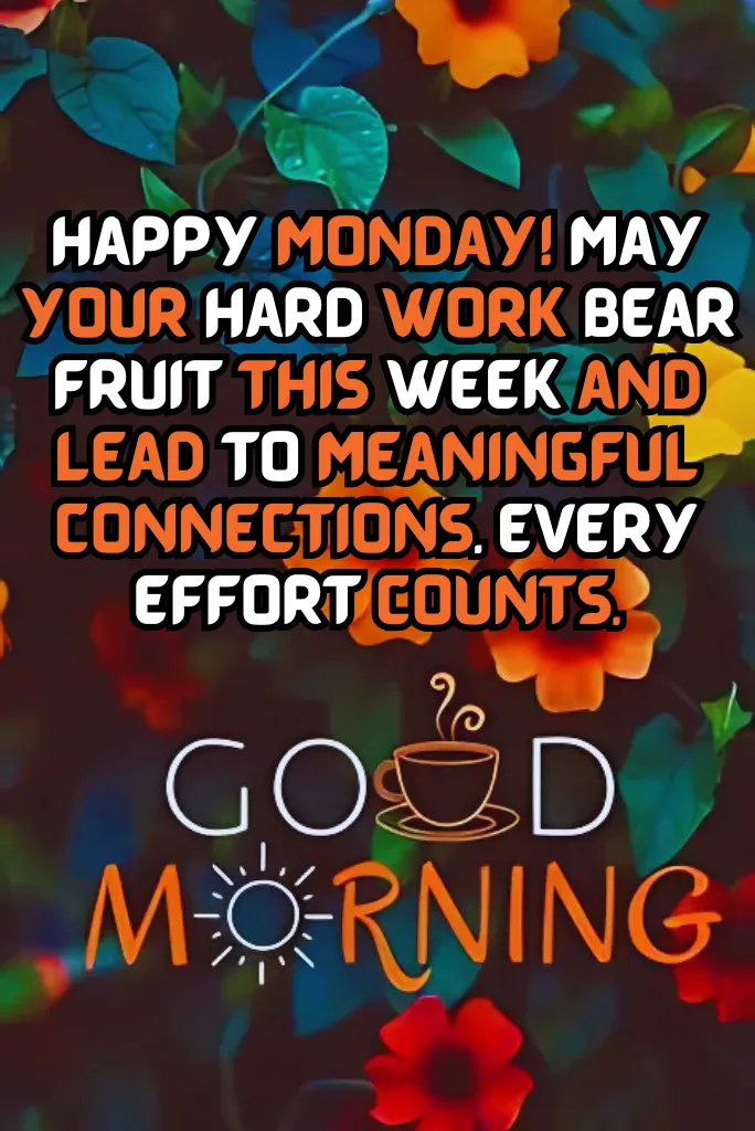 Good Morning Monday Blessings Images