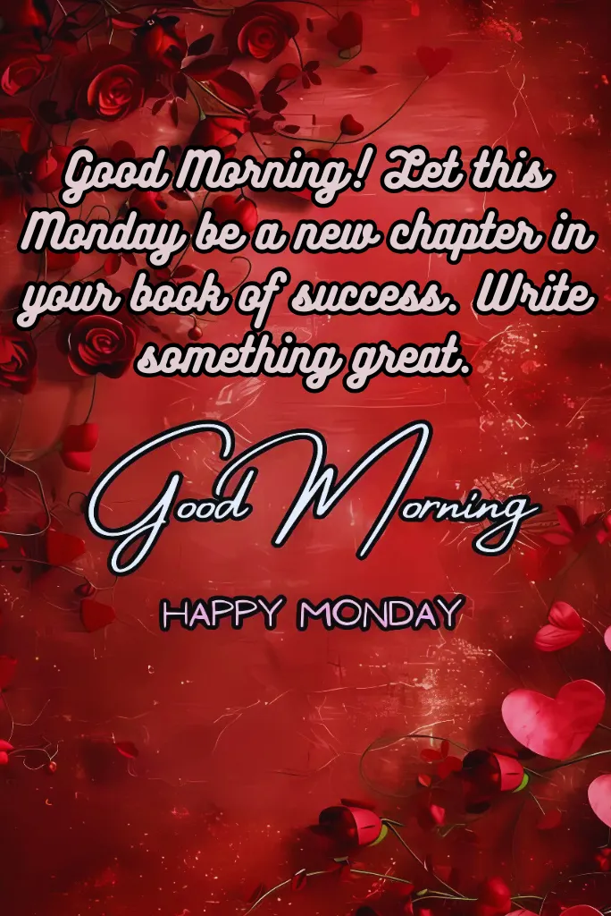 Good Morning Monday Blessings Images