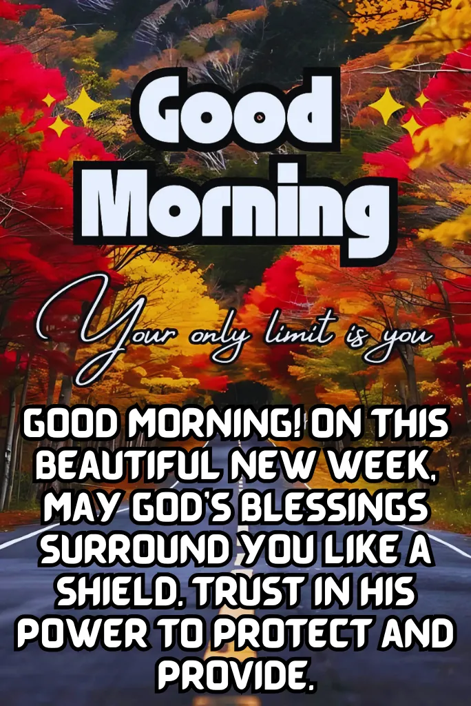 Good Morning Monday Blessings Images