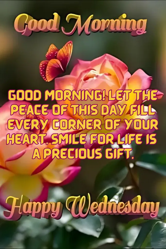 Good Morning Wednesday Blessings