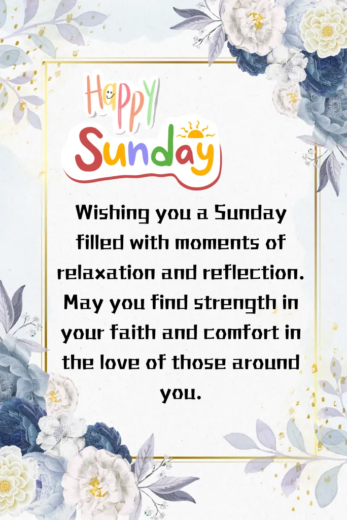 Happy Sunday Blessings Images
