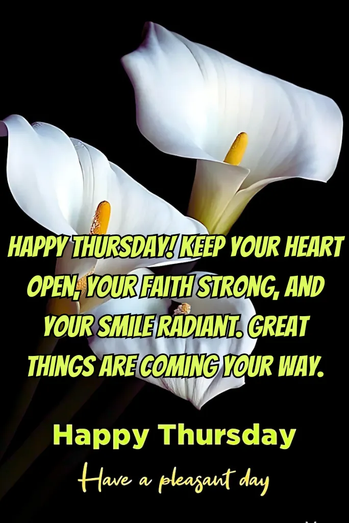 Happy Thursday Blessings Quotes