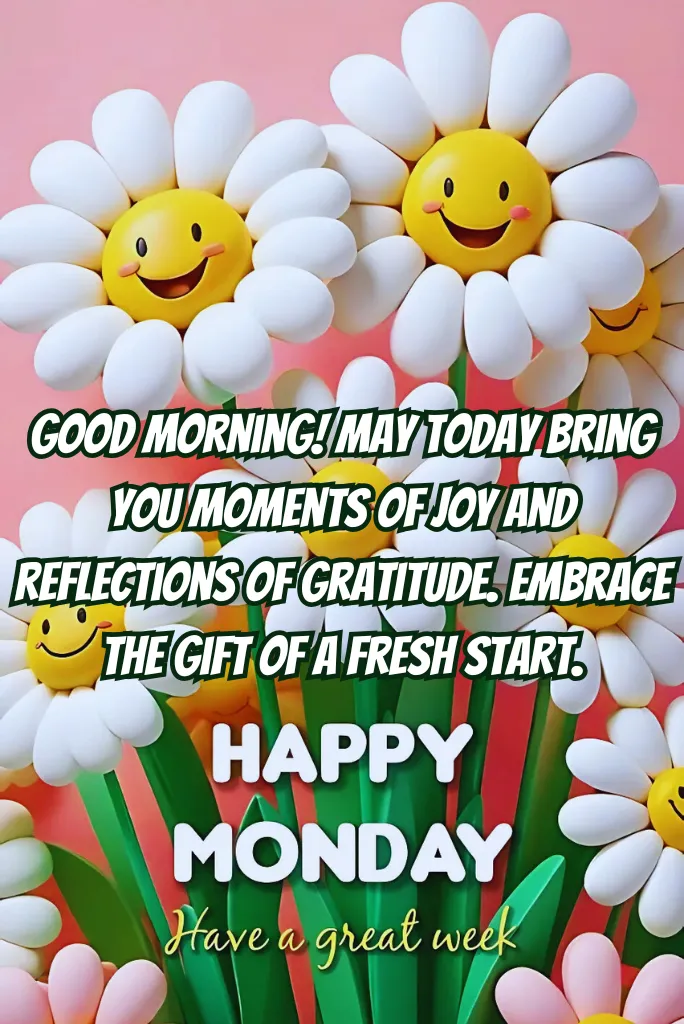 Monday Good Morning Blessings