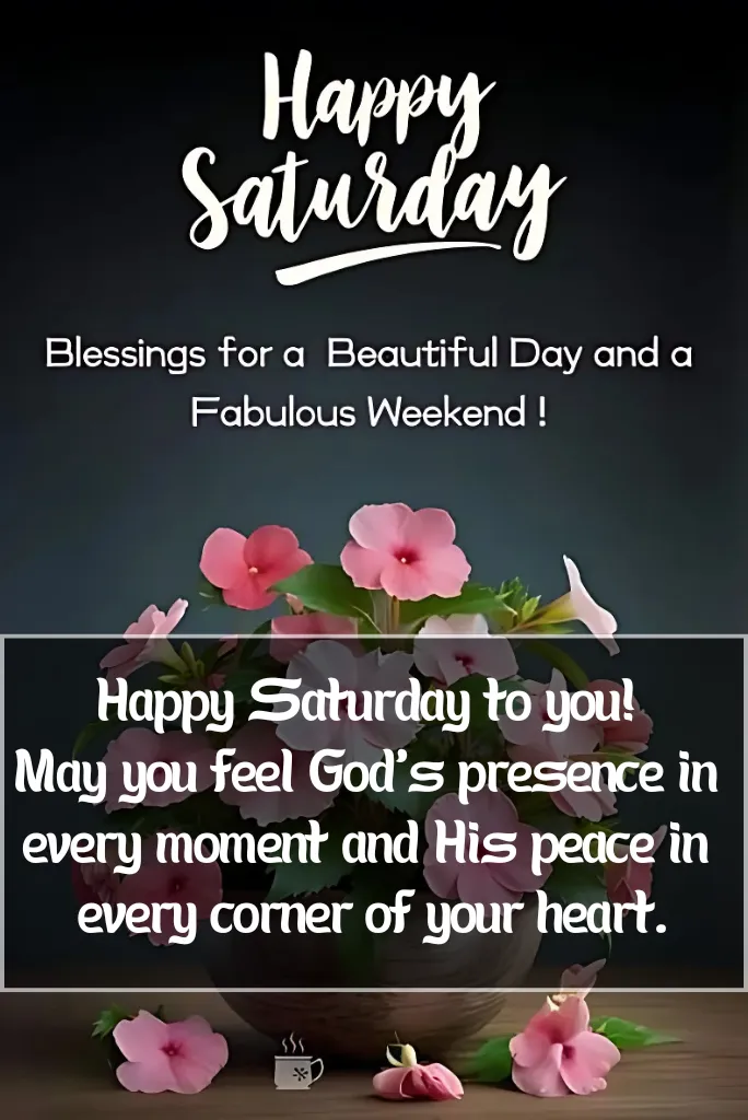 Saturday Blessings Images