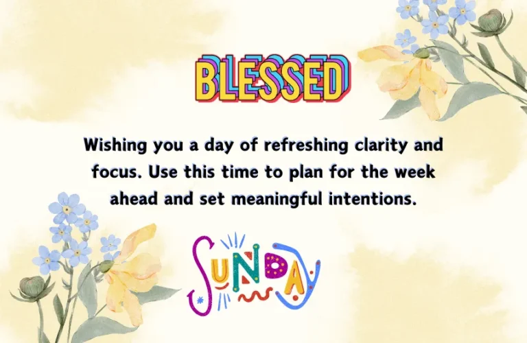 Sunday Blessings