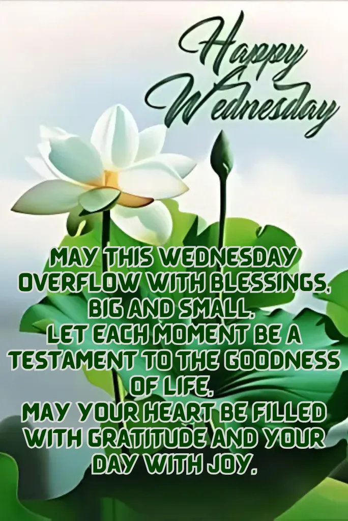 Wednesday Blessings Images