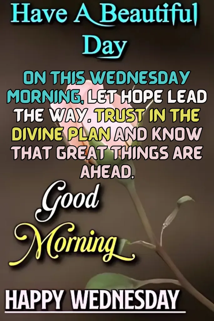 Wednesday Blessings Images